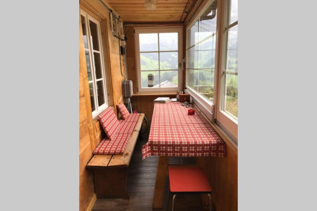 Chalet Sonnenheim Mit Atemberaubender Aussicht Adelboden Eksteriør billede