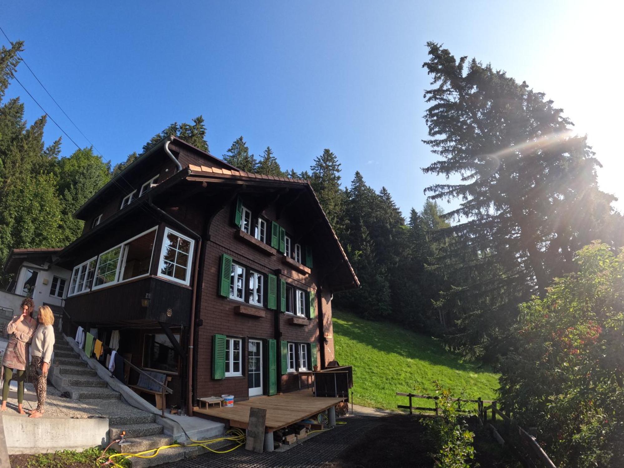 Chalet Sonnenheim Mit Atemberaubender Aussicht Adelboden Eksteriør billede